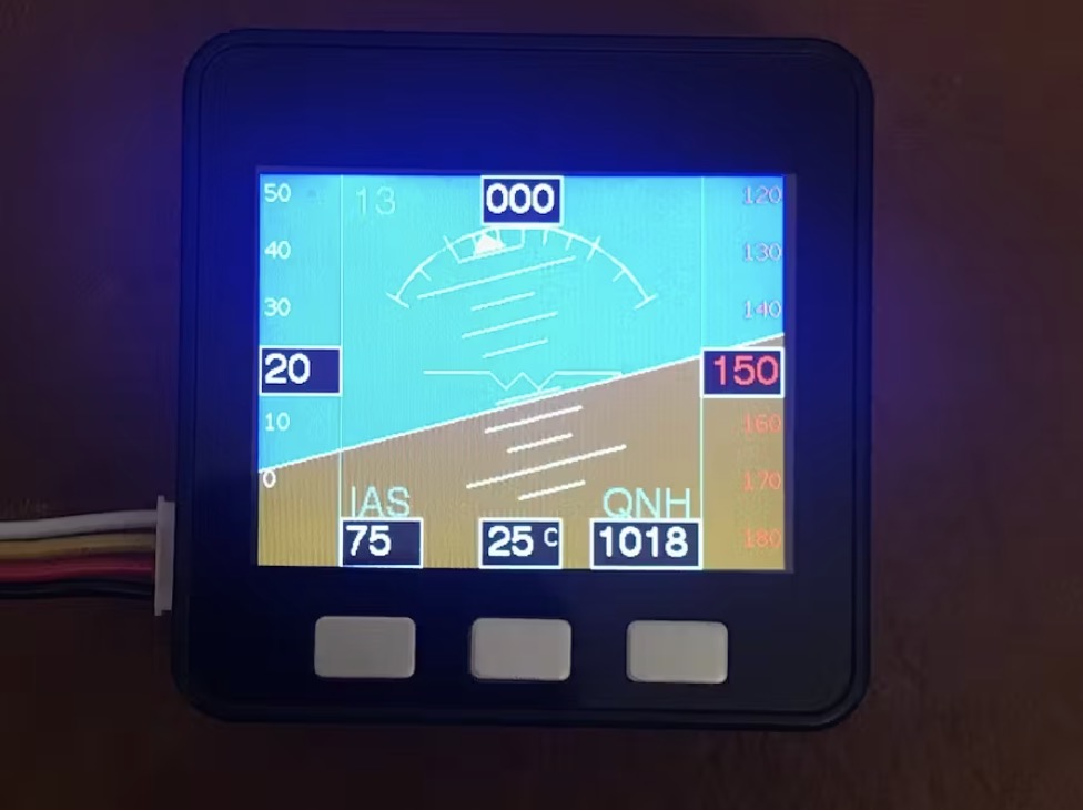 M5stack based PFD (Primary Flight Display)