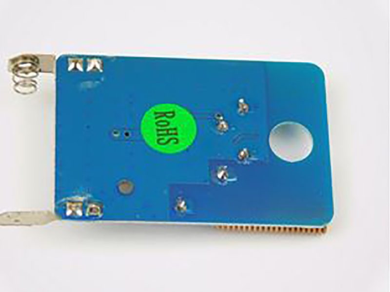 Underside of the PCB