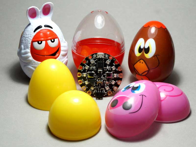 PLASTIC EASTER EGGS!