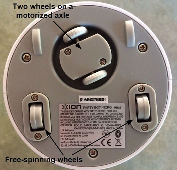 Motorized wheel base